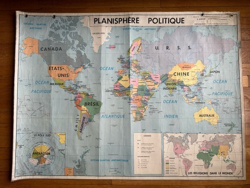 Affiche scolaire plastifiée