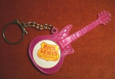 Porte-clés Key Ring MODE Vintage Pantalon JEAN'S RICA LEWIS GUITARE 3D ROSE