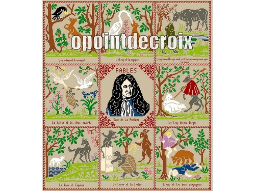 Point croix diagramme 8 - point,