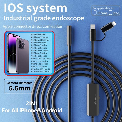 Slim camera 5mm endoscope - slim, 5.5mm