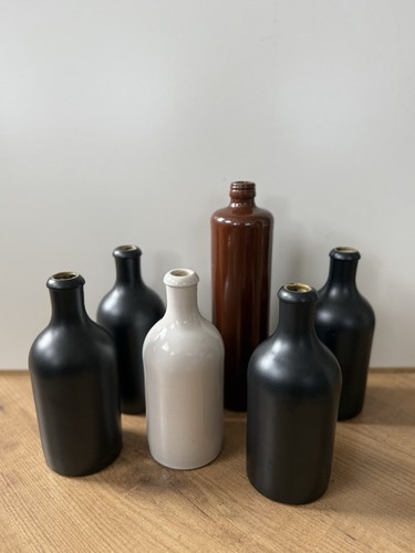 Lot bouteilles vases en - de,