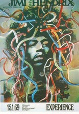 JIMI HENDRIX  - CARTE POSTALE - EXPERIENCE