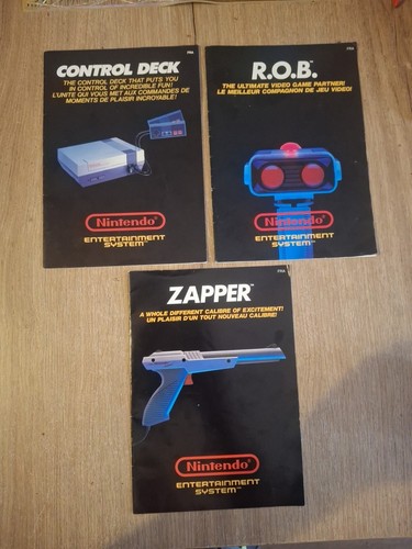 Lot notice nintendo nes rob - lot,