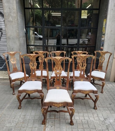 Huit chaises style - chaises, de