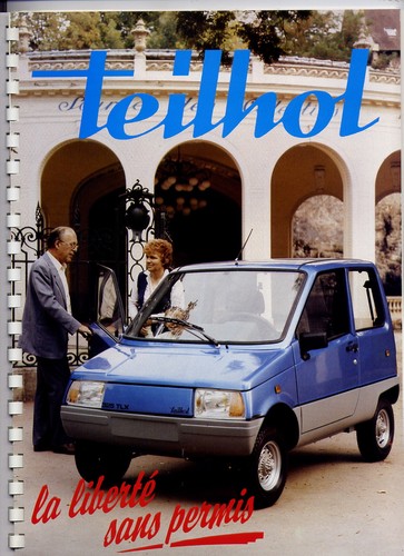 Catalogue brochure voiturette