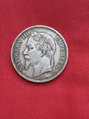 Frs argent napoleon - frs, tete