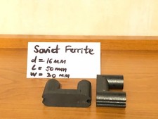 2x NEW Soviet Ferrite Core