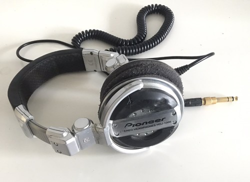 Casque stéréo vintage - casque,