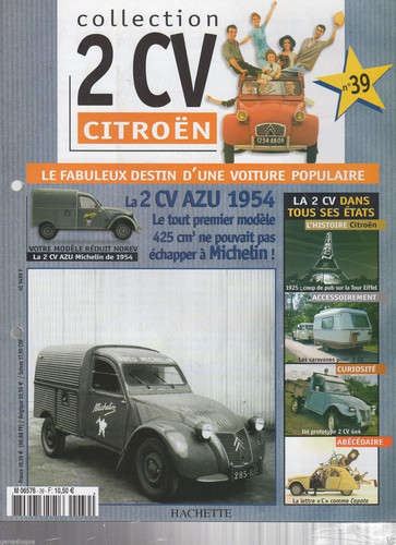 Fascicule citroën 2cv 39 - citroËn, 2cv.