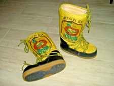 RARE - chaussures Après-ski époque VINTAGE made USA CANADA - Taille 41/43 Unisex