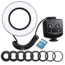 RING72 Macro LED Ring Light Éclairage Rotatif à 360 ° Flexible Semi-léger ou ...