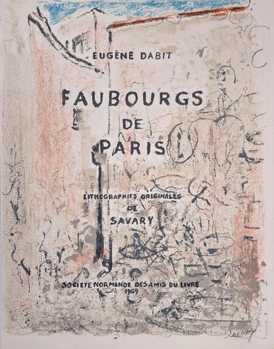 Robert savary faubourgs - faubourgs, de