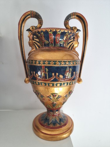 Egyptian ceramic vase