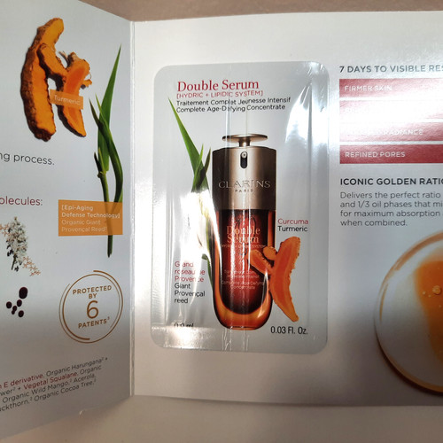 Clarins double serum turmeric - clarins,