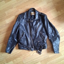 veste vintage cuir Perfecto de