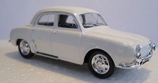 Solido AB011 - Renault Dauphine 4 Porte Saloon - Blanc 1/43 Balance Bulles