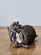 bronze de vienne - couple de