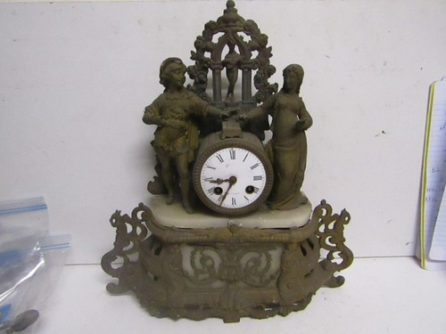 Ancienne pendule régule - ancienne,