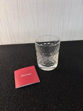 Verre à whisky modèle Ecaille en cristal de Baccarat H:10.5 cm