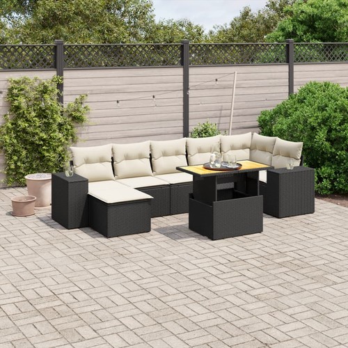 Salon jardin avec coussins - salon,