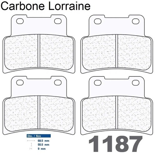 Plaquettes carbone lorraine - plaquettes,