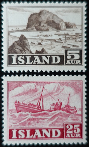 Timbres islande - timbres,