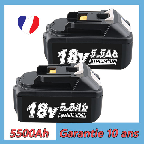 Batterie 18v pour - 2x, makita