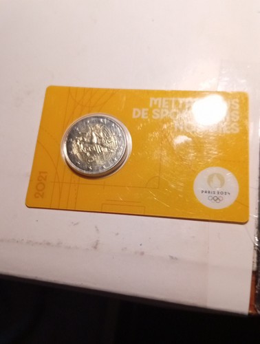 Pièce monnaie 2 euros - de, de