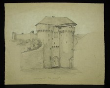Dessin original de la porte de