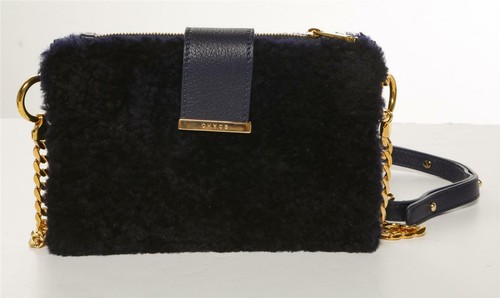 Chaos navy blue shearling - chaos, &
