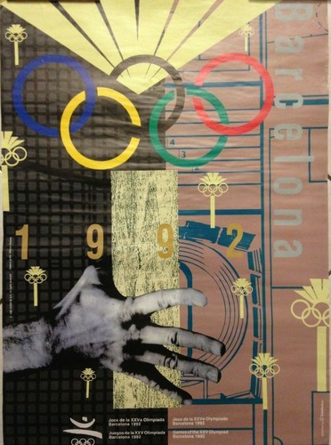 Rare affiche jeux olympiques - rare,