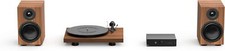 Pro-Ject Coloré Système Audio, Analogique Hifi Stéréo ( Noix Bois Véritable)