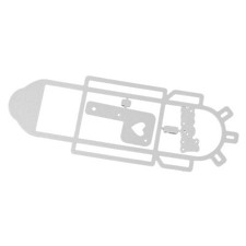 Le pochoir en métal de boîte