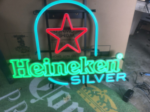 Heineken silver breweriana - heineken,