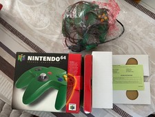 Manette officielle verte Nintendo 64 N64 - avec boîte