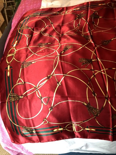 Neuf beau foulard carré - foulard,