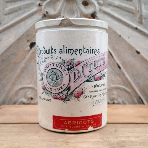 Pot confitures ancien d - confitures,