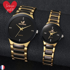 Lot de 2 Montres Couple Quartz