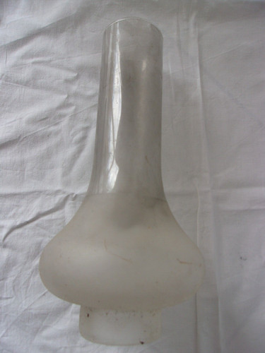 Verre lampe pétrole - lampe,