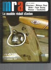 MRA N°438 PLANS : "CUNIMB II" PLANEUR VOL LIBRE / SILENCIEUX INTEGRES / WAK 3