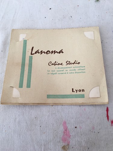 Ancienne photo photomaton - photo,