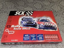 circuit de voiture c3 rally snow effect
