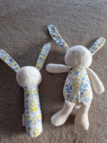Doudou peluche klorane lapin - peluche,