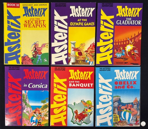1991 asterix comic lot - 1991-95,