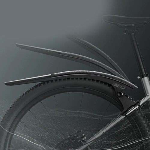 Kit garde boue vélo abs - garde, pour