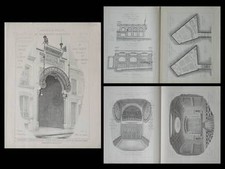 PATHE CINÉMA ARTISTIQUE PARIS - MAGAZINE 1913 ESTAMPES - ARCHITECTURE, CINÉMA