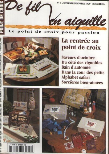 Magazine fil aiguille 9 - fil, en