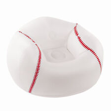RELAX ARM CHAIR~TV GAMES BED ROOM SOFA~KIDS PORTS INFLATABLE BEAN BAG~BASEBALL