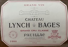 Étiquette Château Lynch Bages 1988 - 75 cl (1)