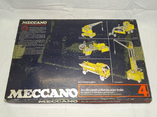 Ancienne boite meccano en - boite,